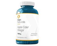 Xion Naturals Apple Cider Vinegar Capsules - 500mg 120ct for Natural Weight Loss, Detox & Cleanse, Digestion and Immune Support - Vegan, Gluten-Free, Non-GMO and 100% Made in America