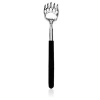 Back Scratcher for Men, Bear Claw Back Scratcher Extendable Metal Retractable Telescopic Handle for Itch Relief Men Women Kids in Travel Home Office (Black)