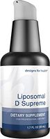 Designs for Health Liposomal D Supreme 2500 IU D3 Liquid Complex + Vitamin K1 + K2 as MK-7 (100 Servings, 1.7 Ounces)