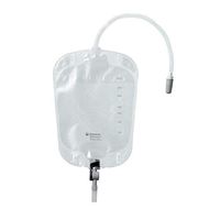 Conveen Security + Leg Bag Levered Opening, Non-Latex Straps, 6 cm Tubing, Sterile, 17 oz, 500 mL