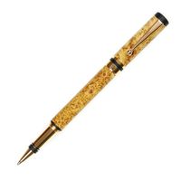 Elite Rollerball Pen - 24kt Gold - Yellow Box Elder