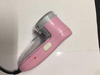 EDEALYN Home use Pink Portable Electric Clothes lint Pill Fluff Fabric Lint Remover Removes Fabric Fuzz Pills Shaver Removing lint from Clothes