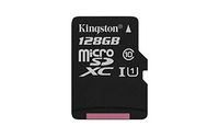 Kingston Digital 128GB microSDXC Class 10 UHS-I 45R Flash Card (SDC10G2/128GBSP)