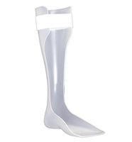 Solid Ankle AFO (Ankle Foot Orthosis) - Long Foot Plate (Right - Small)