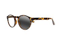 Womens Oval Frame Transition Photochromic Progressive Multifocal Reading Glasses UV Protection Sunglasses Readers (Tortoise, 2.00)