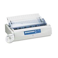 Oki Microline 491 24-Pin Impact Printer- OKI62419001