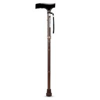 Qi Peng Crutches - Elderly Folding Crutches Multi-Function Crutches Telescopic Light Cane Contraction Portable Cane Cane Slip Crutch