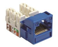 108232778 - Systimax PowerSUM MPS100E Category 5e U/UTP Information Outlet, blue