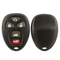 2004-2010 Malibu Compatible Keyless Entry Remote Replacement Case and Pad (no electronics included) and Free World Wide Remotes Guide