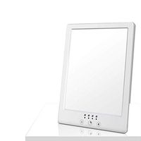 (New)10,000 Lux LED Bright White Light Therapy Lamp with Adjustable Brightness, Color, and Countdown Timer