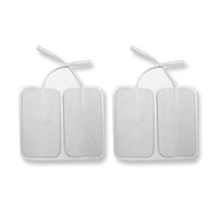 Large Tens Unit Patches Electrode Pads for TENS Unit EMS Machine Device Massager 4 Pieces Premium Quality Self Adhesive 4" x 2"