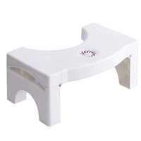 SRSGF Toilet Footstool Squatty Potty Bathroom Foldable Non-Slip Plastic Anti-Constipation for Kids and Adults
