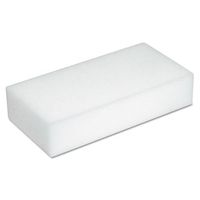 Boardwalk Disposable Eraser Pads, White, Foam, 2 2/5 x 4 3/5 (100/Carton) - BMC-BWK 400100