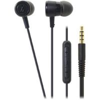 Audio Technica Inner Ear Headphone　for iPod / iPhone / iPad Black ATH-CKL220i BK