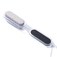 Artibetter 4 in 1 Foot File Pumice Stone Nail Brush Handheld Callus Remover Pedicure Tool Callus Reducer for Exfoliation