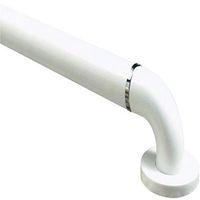 C.D. Sparling PLC-16-WH-CH 16-Inch Modular Grab Bar, White/Chrome Trim