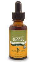 Herb Pharm Certified Organic Guggul Liquid Extract for Cardiovascular and Circulatory Support - 1 Ounce