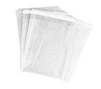 100Pcs Clear Automatic Sealing Flat Cello/Cellophane Treat Bag Packaging Bags with Adhesive Closure Good for Snacks Bakery Cookies Candies (3" X 5")