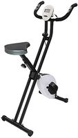 HUJPI Mini Exercise Bike, Indoor Mini Cycle Bike for Legs and Arms Workout Pedal Exerciserwith LCD Screen Displays Leg Exerciser,Black