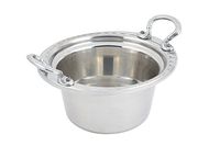 Bon Chef 5650HRSS Casserole, Arches on the Rim with Round Handles, Stainless Steel