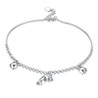 Beautiful Korean Jewelry Dolphin Lovers Foot Chain Silver Color Ornament GE Girls Beach Pendant Ankles Womans Bracelets Elegant Colorful Bracelet Woman Design