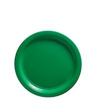 Kelly Green Disposable Dessert Plates, Premium, Lacy Design, Elegant, Fancy, Heavy Duty, Ideal for Weddings, Parties, Catering (20-ct. Pack)