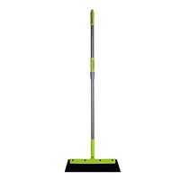 Wiper Sweep Toilet Broom, Light Green Telescopic Rod with Large Head