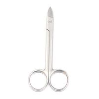 LAJA IMPORTS Dental Collar and Crown Wire Cutting Scissors 4.25" C+C #10 AS. Straight ONE Serrated Blade.