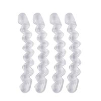 Healifty Heel Grip Forefoot Pad High Heel Cushion 2Pairs