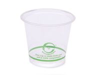 World Centric's 100% Biodegradable, 100% Compostable PLA 6oz Cold Cup (Package of 400)