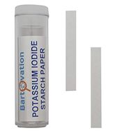 Potassium Iodide Starch Paper [Vial of 100 Paper Test Strips] for Chlorine, Iodine and Peroxide Detection