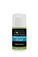 Neurobiologix Magnesium Topical Cream Magnesium Supplement (4 Ounces 70 Pumps)