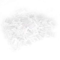 Rimless Glasses Accessories, 3 Types New Compression Mounting Sleeve Plastic for Rimless Glasses Accessories Tools - 100 Pcs (1.40.80.7)