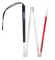 EUROPA Folding Aluminum Cane -4 Section - 62 inches