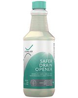 XIONLAB Safer Drain Clog Remover – Industrial-Strength Liquid Drain Cleaner for Hair & Grease – Septic Safe, Odorless, Biodegradable for Bathroom Sink, Bath Tub, Shower Drain – 32 oz