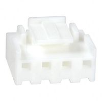 TE Connectivity/AMP, 1-1123722-4, 4 Position Rectangular Housing Connector Plug Natural 0.156" (3.96mm)