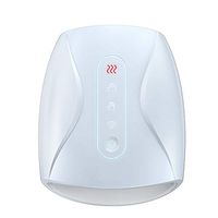 ACCDUER Electric Acupressure Palm Hand Massage with Air Pressure Heat Compress and LCD Display, Massager for Fingers Strain/Numbness Relief and Blood Circulation Acceleration,Blue