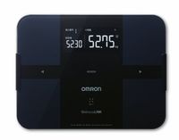 Ki body composition monitor with total body fat. "Body scan" HBF-252F-BK Black scales by N/A