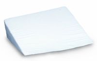 Mabis Dmi Healthcare Foam Bed Wedge for Head, Foot or Leg Elevation, Helps Ease Respiratory Problems and Reduces Neck and Shoulder Pain, Washable Cover, 12 inch x 24 inch x 24 inch, White