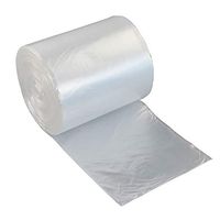 Lesbin Handle-Tie Small Trash Bag, 2.6 Gallon, 190 Counts (Clear)