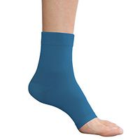 Therafirm Moderate 20-30mmHg Support Open Toe Anklet - X-Large - Blue