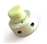 'Love2Breathe' Clamp Kit (Set of 2) for 1/8" Oxygen Cannula Breathing Tubes (White)