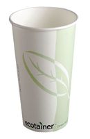 HOT Cup 20 oz. PLA Lined (Pack of 80) Made in USA