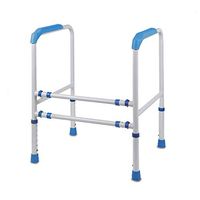 XIHAA Toilet Safety Rails, Safety Frame for Toilet with Easy Installation, Height Adjustable, Bathroom Safety,Blue