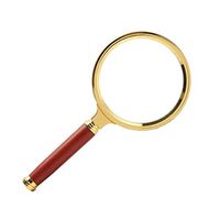 Handheld Portable 10 Times Magnifying Glass, Optical High Definition Lens, Optical Glass Imaging, Reading Magnifying Glass, Identifying Magnifying Glass, Identifying Jewelry, Viewing Map