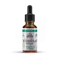 Rhodiola Tincture, Organic Rhodiola Extract (Rhodiola Rosea) Dried Root Health Supplement, Non-GMO in Cold-Pressed Organic Vegetable Glycerin 4 oz (120 ml), 670 mg