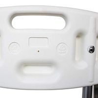 hemistin 3 Blow Molding Plates Aluminum Alloy Shower Chair Seat Bench Showering Anti-Slip Transfer Bench Supports Up to 330 Lbs White Benefit