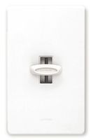 Lutron GL600H-WH Electronics Glyder Incandescent Slide Dimmer Switch, White