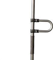 Signature Life Single Grab Bar Accessory, Compatible with The Signature Life Sure Stand Pole - Graphite