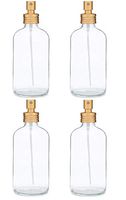 Apothecary Glass Fine Mist Bottle with Gold Aluminum Sprayer (4)